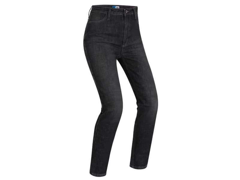 PMJ Sara Motorradjeans Damen (schwarz denim)