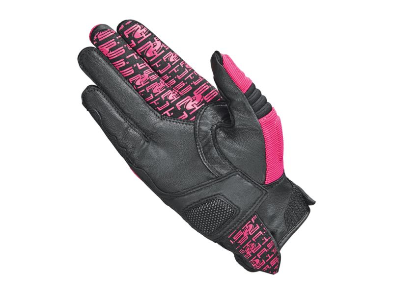 Luvas Held Hamada para Motociclistas Femininas (preto/rosa)