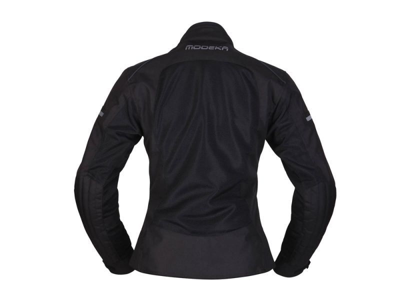 Modeka Veo Air casaco de motocicleta Senhoras (preto)