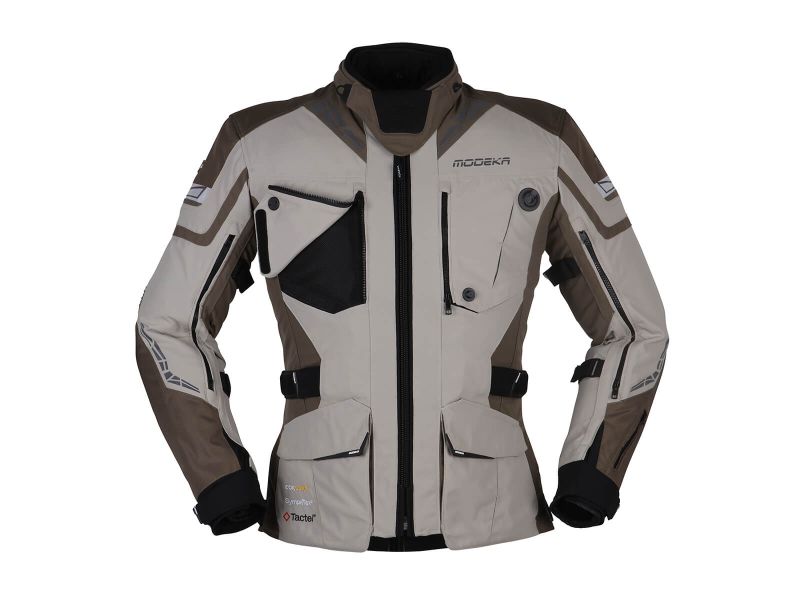 Modeka Panamericana II Tex-Jacke Herren (areia/caqui)