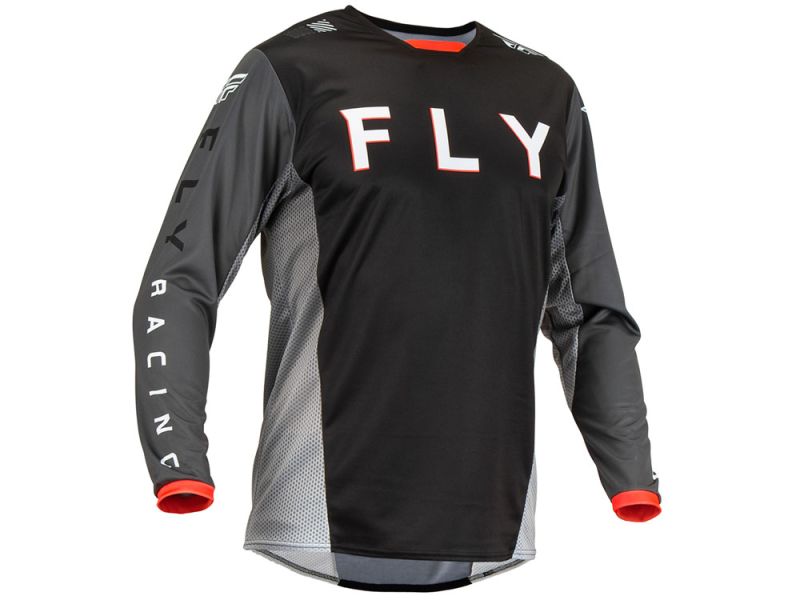 FLY Racing Kinetic Kore Cross Jersey (schwarz / grau )