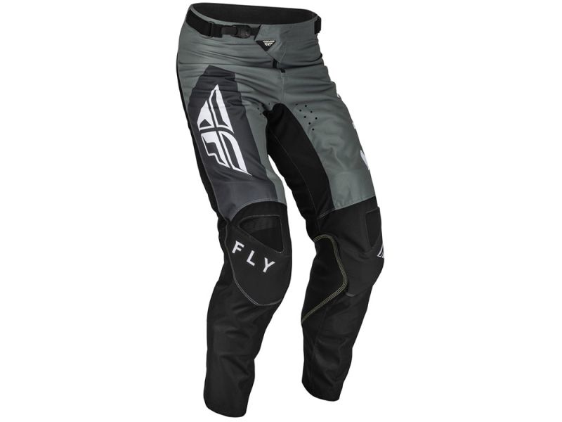 FLY Racing Kinetic Jet Cross Motorradhose (grau / dunkelgrau / schwarz)