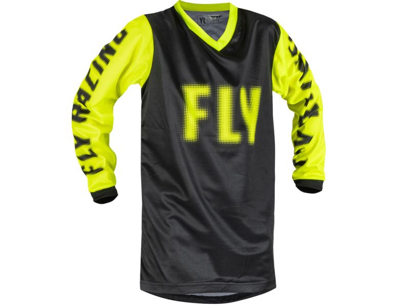 FLY Racing F-16 Cross Jersey Jugendliche (schwarz)