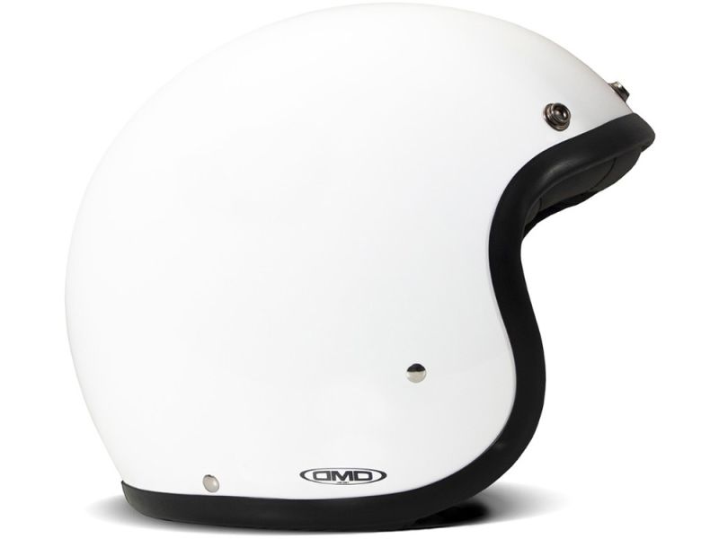 DMD Retro Solid White Jethelm (weiß)
