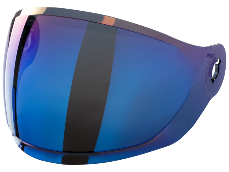 AGV Eteres City 19-1 Visier klein (Blau verspiegelt)
