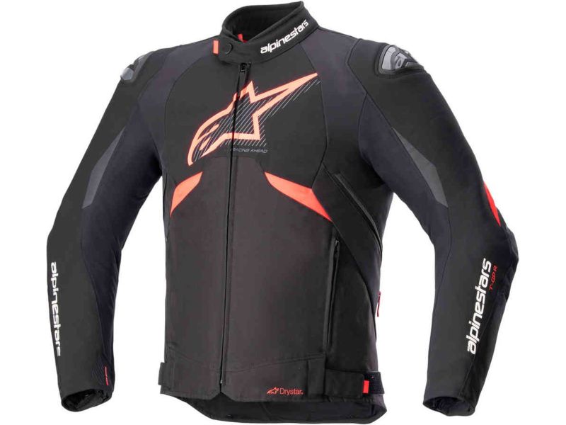Alpinestars T-GP R V3 Drystar Textiljacke (Schwarz/Fluorot/Weiß)