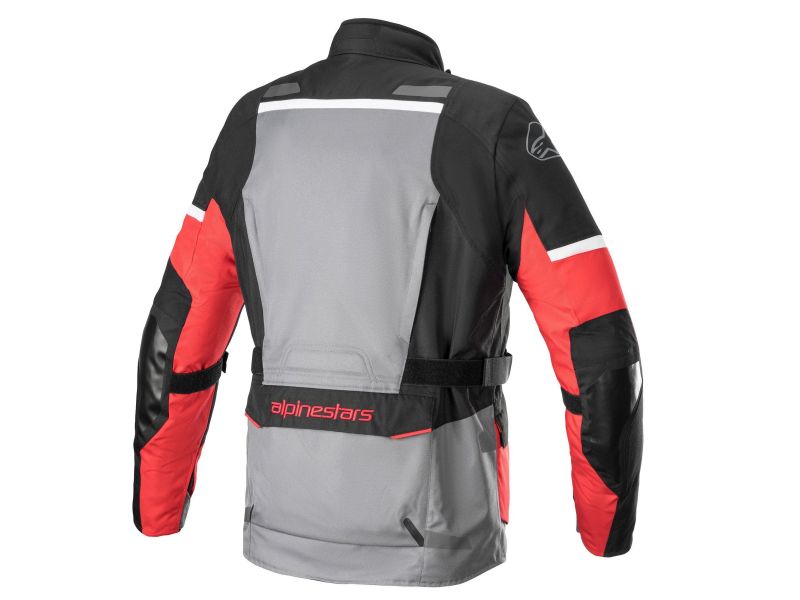 Casaco de mota Alpinestars Andes V3 Drystar (cinza / preto / vermelho)