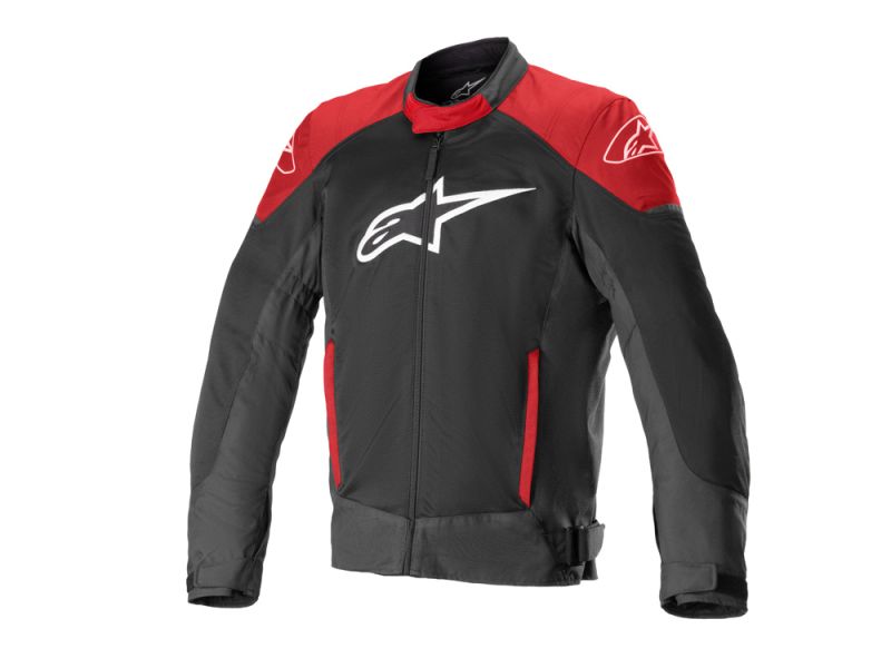 Alpinestars T-SP X Superair homens de casaco de mota (preto / vermelho)