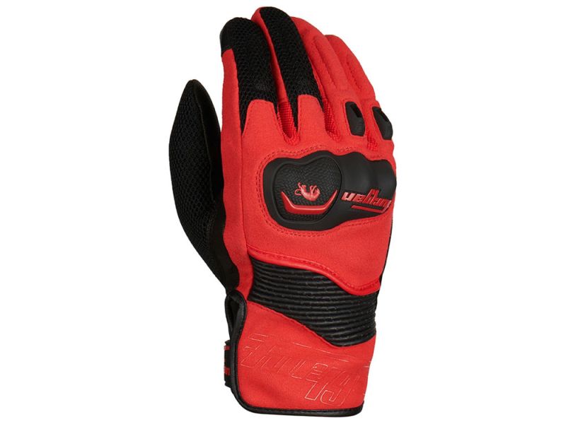 Furygan Dust D3O Motorradhandschuhe (schwarz / rot)
