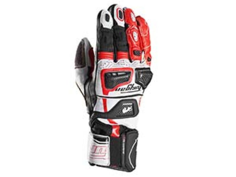 Furygan Styg20 X Kevlar Motorradhandschuhe (rot / schwarz / weiß)