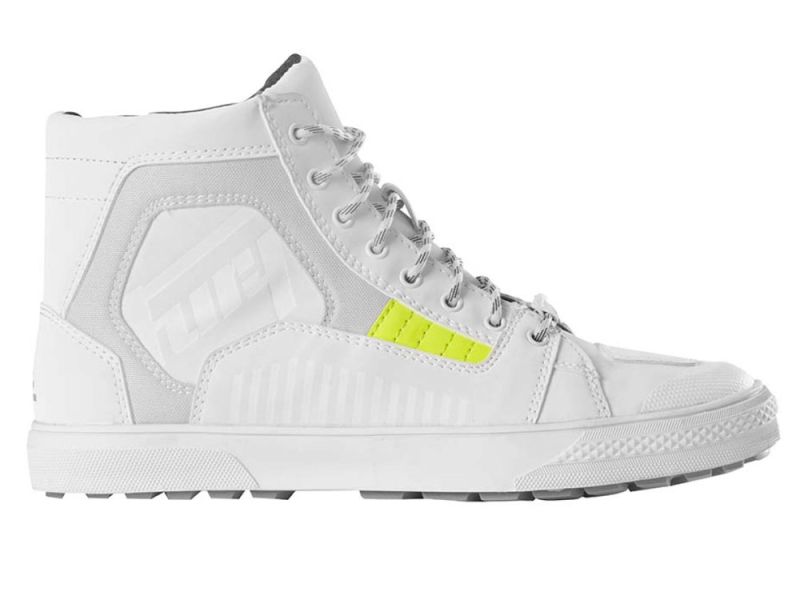 Furygan Sacramento D30 Motorradschuhe (weiß / grau)