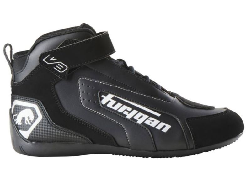 Furygan V3 Motorradschuhe (schwarz / weiß)