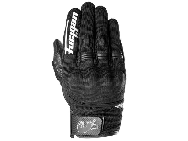 Furygan Jet D3O Evo Motorradhandschuhe Damen (schwarz / weiß)
