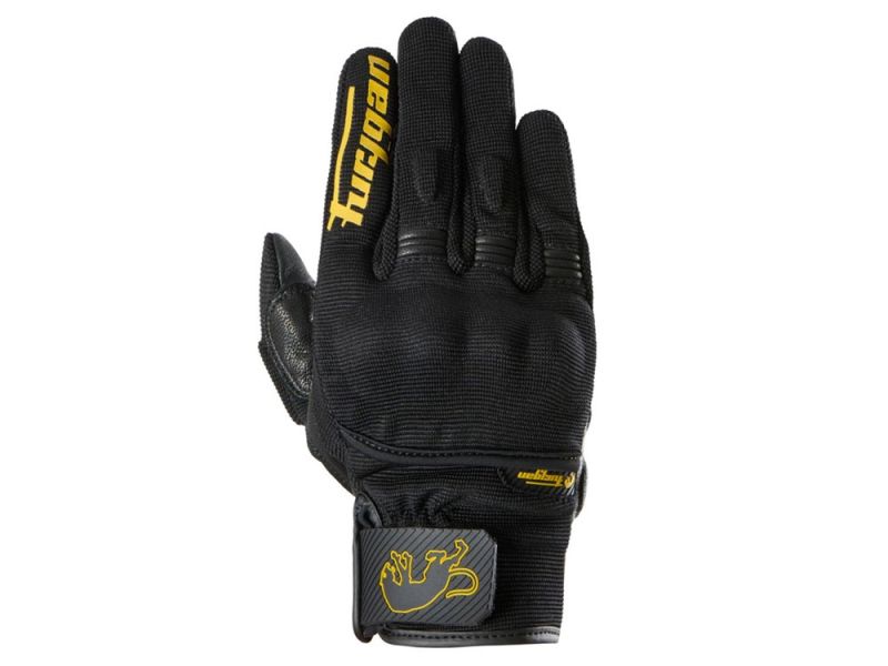 Furygan Jet D3O Evo Motorradhandschuhe Damen (schwarz / gold)