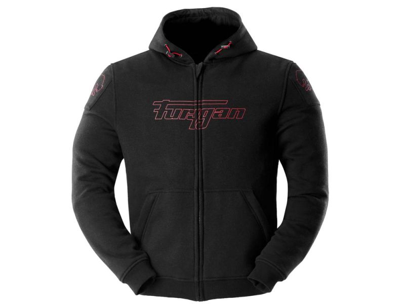 Furygan Livio X Kevlar Motorradjacke Damen (schwarz / rot)