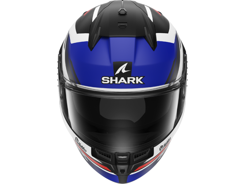 Shark D-SKWAL 3 Firstlap Motorradhelm (Schwarzmatt/Blau/Rot)