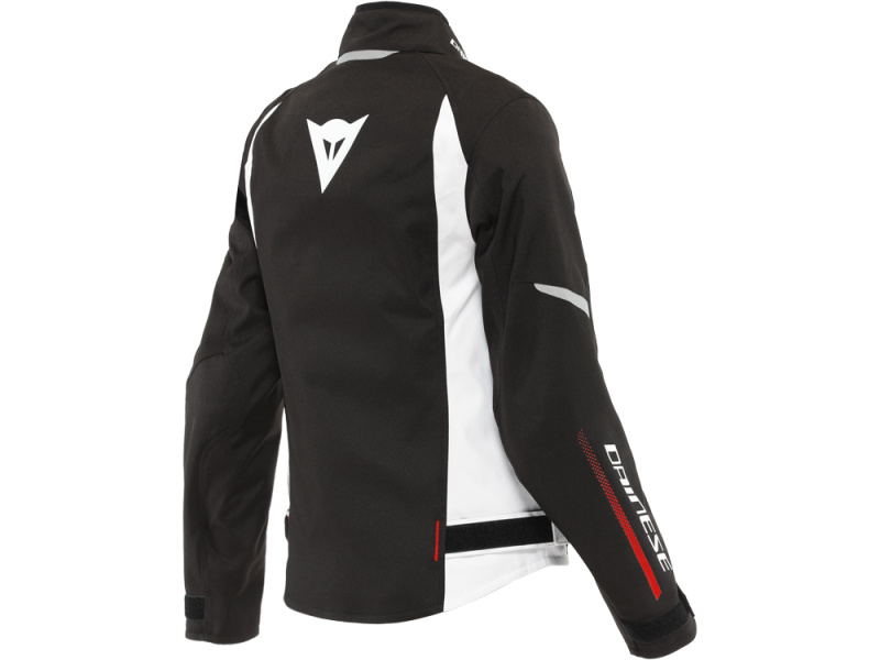Dainese Veloce D-Dry motocicket ladies (preto / branco / vermelho)