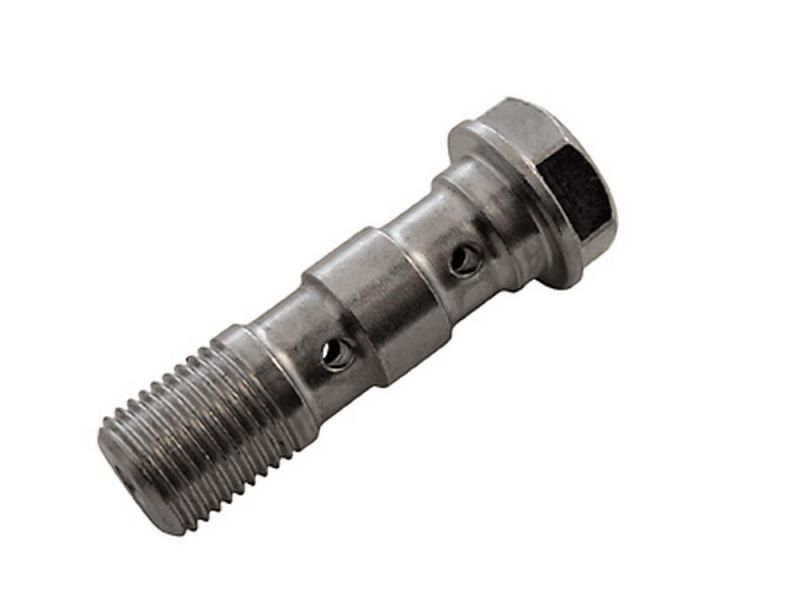 Braking Parafuso duplo banjo (10x1) para linha de travão de aço