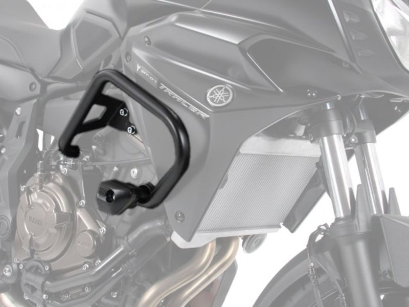 Hepco & Becker Barra de choque Yamaha Tracer 700 (antracite) incl. almofada de protecção