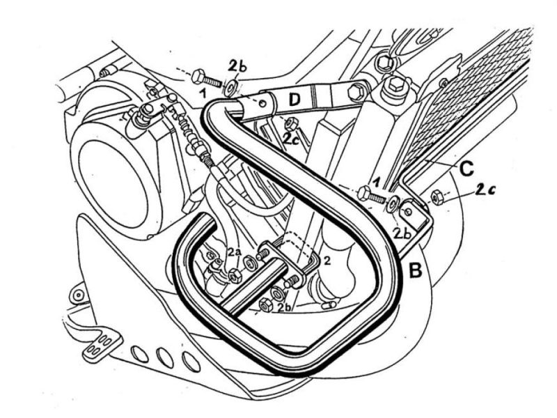 Hepco & Becker Bar de Crash Yamaha XTZ 750 Super Ténéré