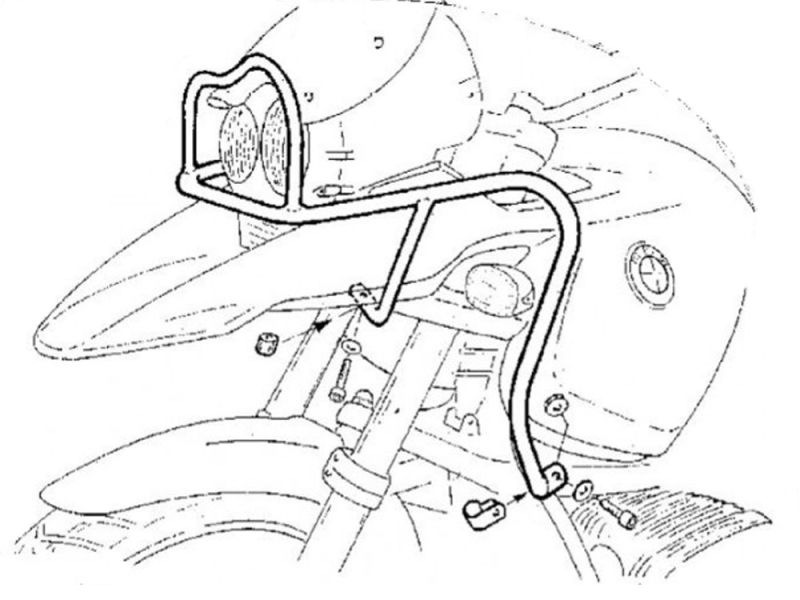 Hepco & Becker Guarda-cisterna BMW R 1150 GS Adventure