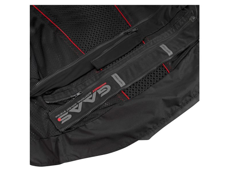 Jaqueta de moto Germot Amaruq (antracite / preto)