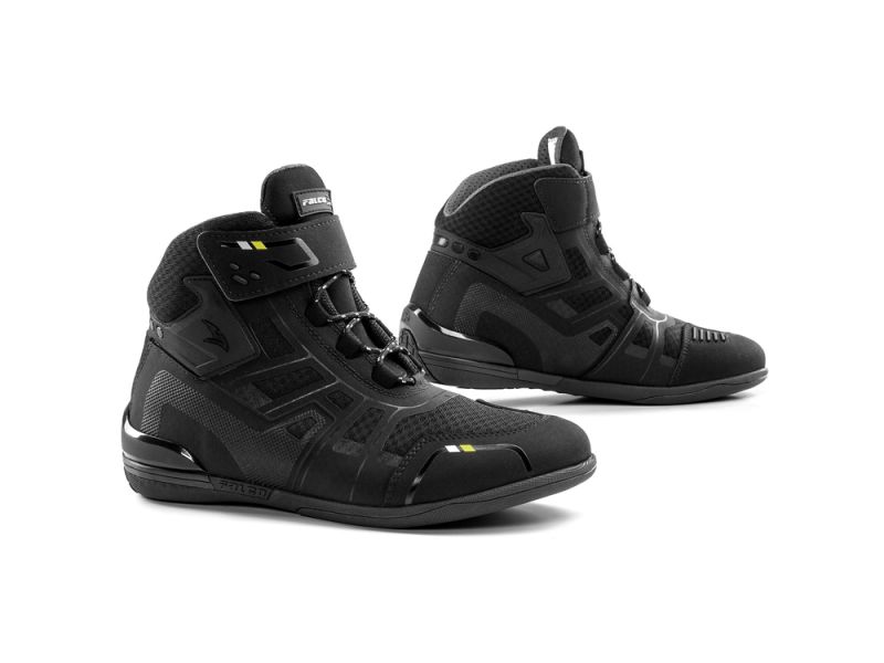 Sapatos de motocicleta Falco Maxx-Tech 2 WTR (preto)