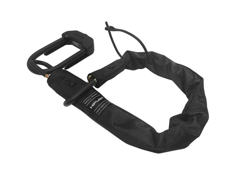 Hiplok E-DX Kettenschloss (schwarz)