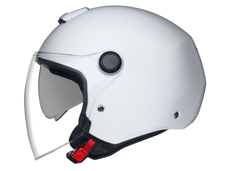 Nexx Y.10 Plain Motorrad Jethelm mit Visier (weiß)