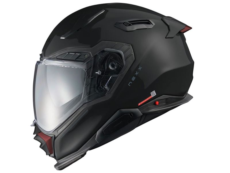Nexx X.WST3 Plain Motorrad Integralhelm (schwarz)