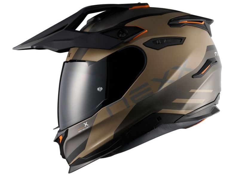 Nexx Y.Travl Quest MT Motorrad Endurohelm (sand / grau)