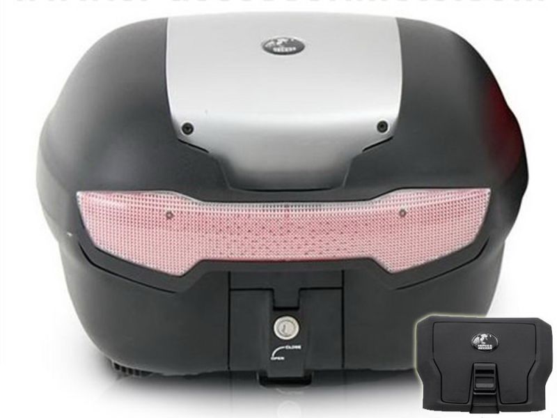 Hepco & Becker Journey TC 40 incl. placa adaptadora Topcase (prata)