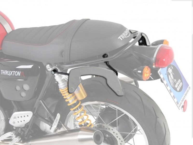 Hepco & Becker Suporte de alforje C-Bow Triumph Thruxton / R (cromo 2016-)