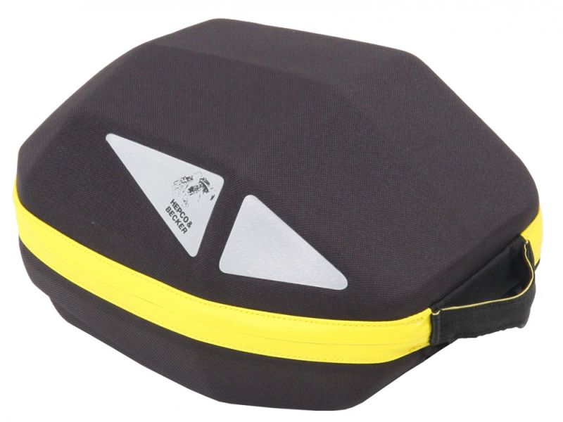 Hepco & Becker Saco de tanque Royster DayPack Lock-It (5,5 litros | preto / amarelo)