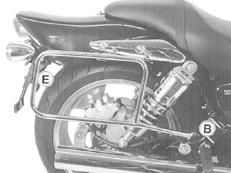 Hepco & Becker Porta-bagagens Suzuki M 1600 Intruder / VZ 1600 Marauder