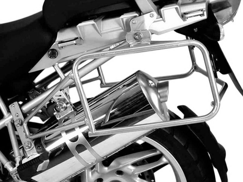 Hepco & Becker Porta-bandejas Lock-It R1200GS Aventura BMW R1200GS (2008-2013 prata)