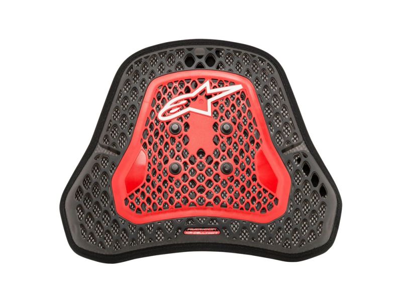 Protetor de Peito Alpinestars Nucleon KR-CELL CIS unissexo (preto/vermelho)