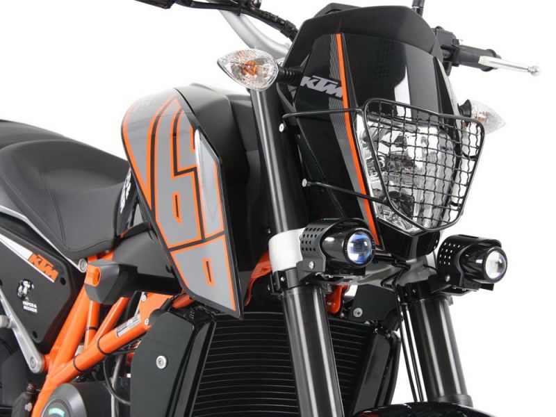 Hepco & Becker Grelha de protecção da lâmpada KTM 690 Duke (2012-)