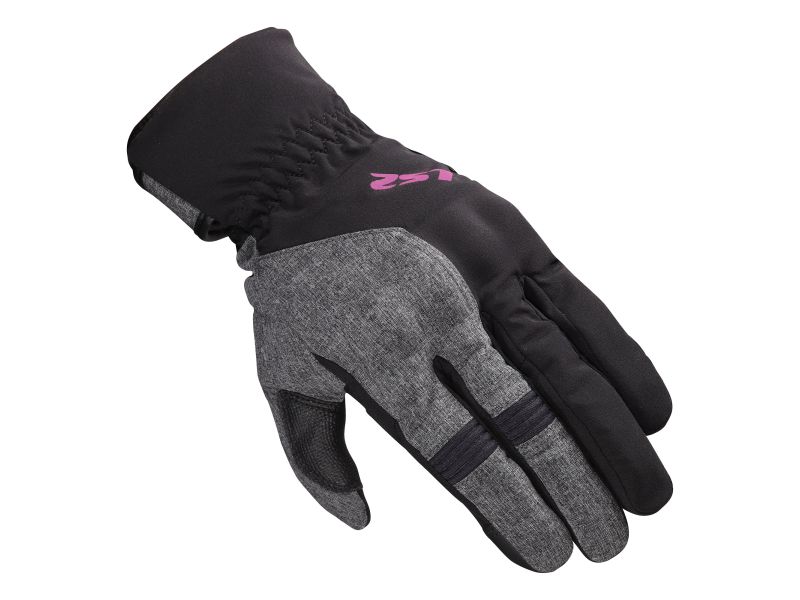 LS2 Urbs II Motorradhandschuhe Damen (Schwarz/Grau/Lila)