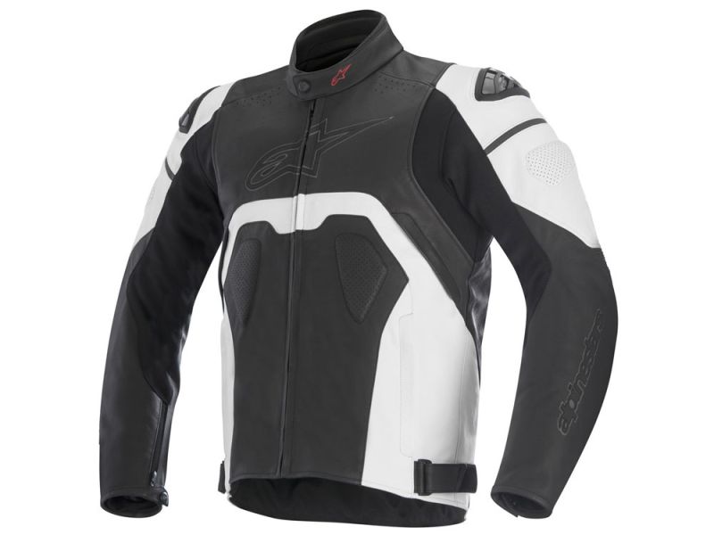 Alpinestars Core de motociclistas (preto / branco)