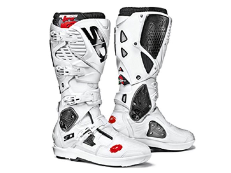 Sidi Crossfire 3 SRS Motorradstiefel (weiß)