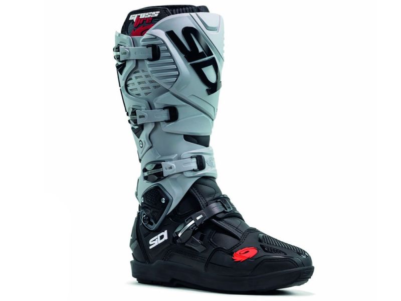 Sidi Crossfire 3 SRS Motorradstiefel (schwarz / asche)