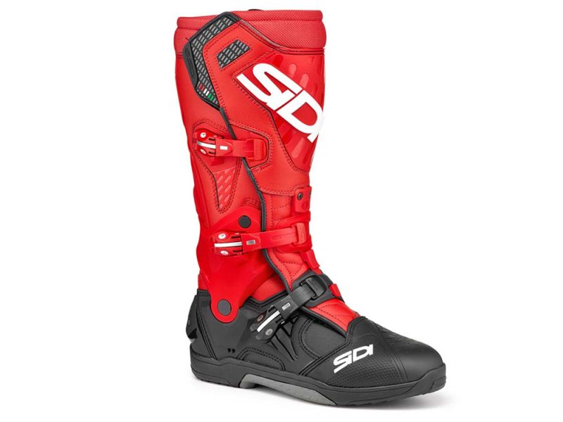 Sidi Crossair Motorradstiefel (schwarz / rot)