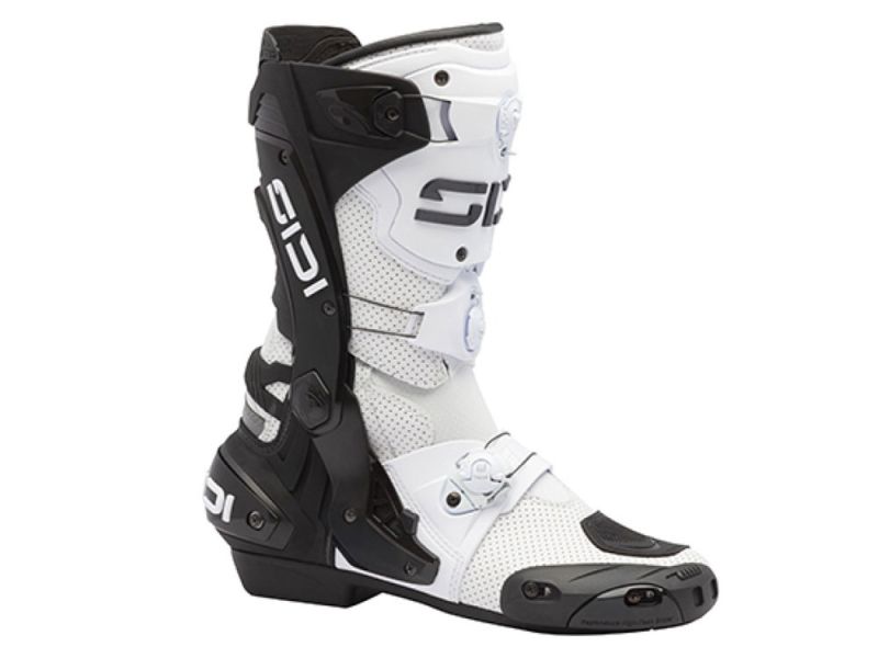 Sidi Rex Air Motorradstiefel (weiß / schwarz)