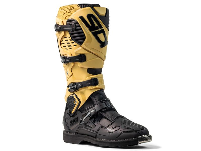Sidi Crossfire 3 Motorradstiefel (gold / schwarz)