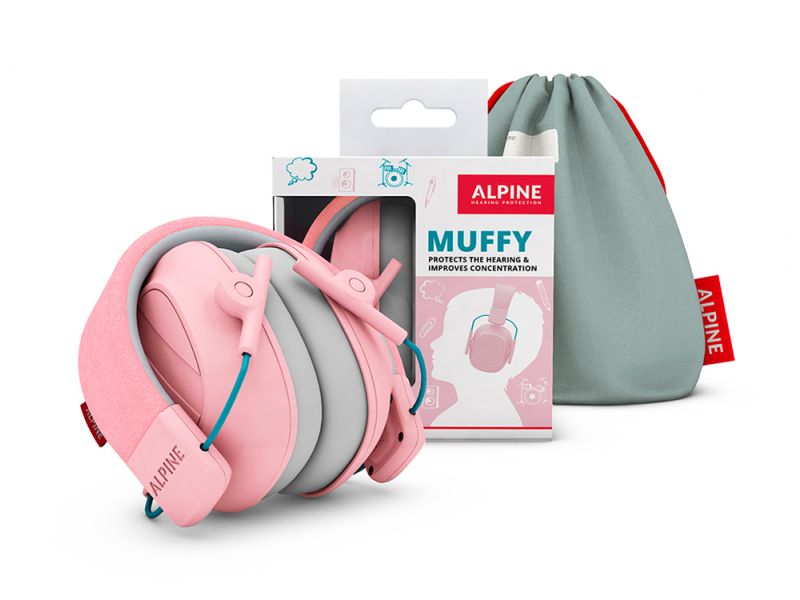 Alpine Muffy Gehörschutz Kinder (pink)
