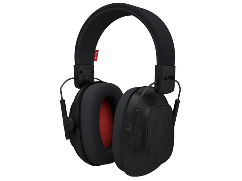 Alpine Defender Gehörschutz (schwarz)