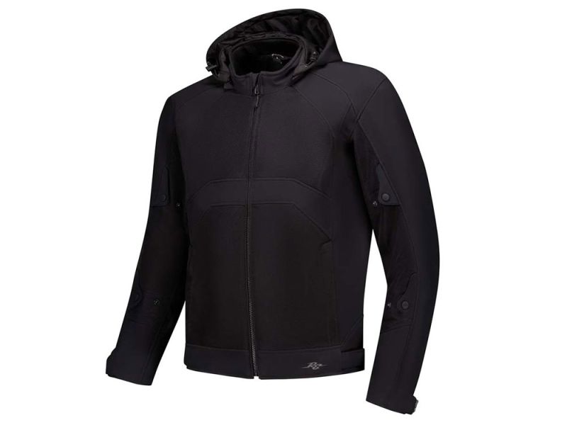 Rusty Stitches Felix Motorradjacke Herren (schwarz)