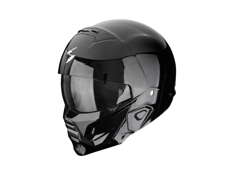 Scorpion EXO-COMBAT II Solid Motorradhelm (Schwarz)