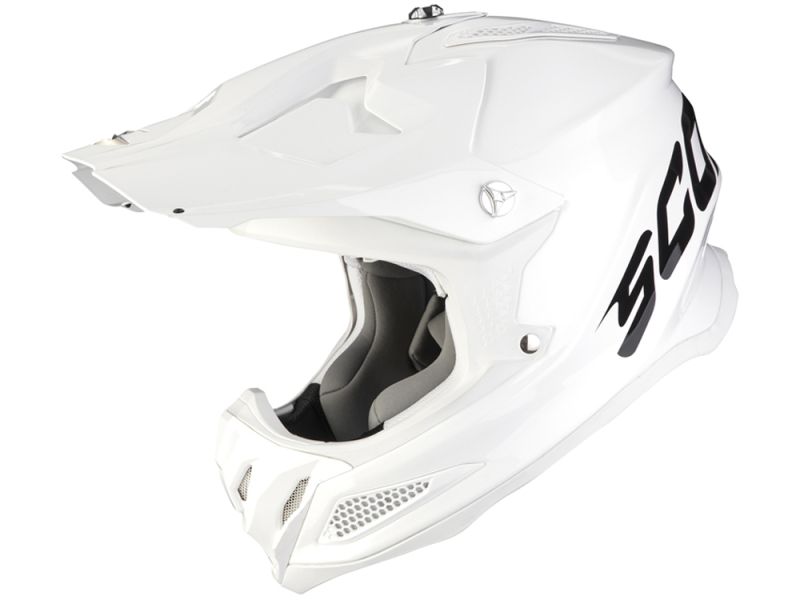 Escorpião VX-22 Capacete cruzado de ar (branco)